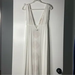 O’NEILL Boho Grecian White Maxi Sundress XS thumbnail 7