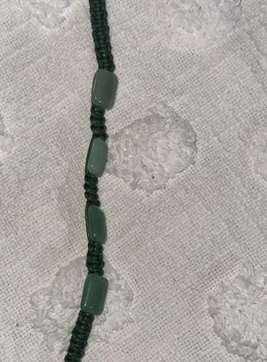 NWT Free People Sweet Carolina Choker In Green thumbnail 6