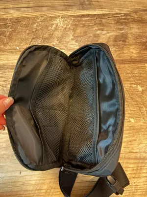 black fanny pack/belt bag thumbnail 3