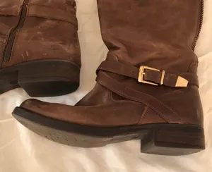 Steve Madden brown leather boots thumbnail 7