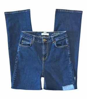 Lola High Rise Straight Denver W. Blk Jeans, size 26 thumbnail 1