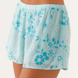 NWOT Peppermayo Mercer Sequin Shorts thumbnail 1