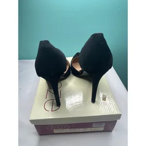 China‎ Glaze size 10 Chic Suede Pointed Toe Pumps thumbnail 4