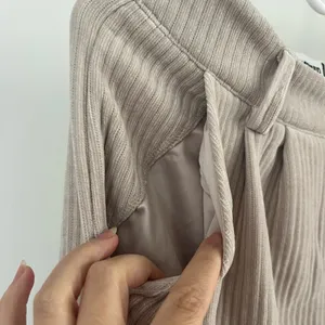 NEW Rumored Simon Pant | Cream Corduroy thumbnail 2
