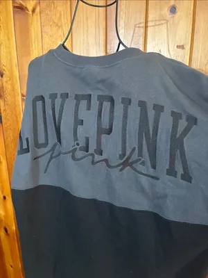 PINK Victoria’s Secret crew neck sweatshirt oversized new style top size large thumbnail 3