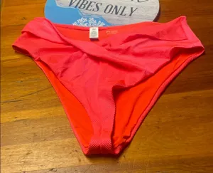 Aerie Hot Pink Sherbet Bikini Bottom thumbnail 1