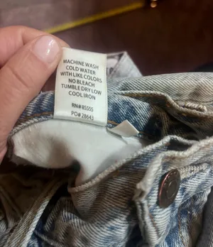 Pistola Light Blue Cropped Straight Jeans Inseam 25 Size 28. EUC thumbnail 8