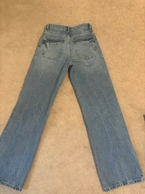 ZARA High Rise Jeans thumbnail 2