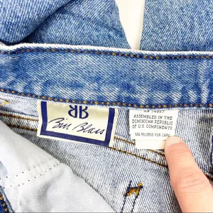 Vintage Bill Blass High Waisted Mom Jeans Sz 29 thumbnail 4