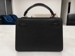 Nwt Coach Purse C8687 Mini Lane Top Handle Pebble Snake Leather Black thumbnail 2