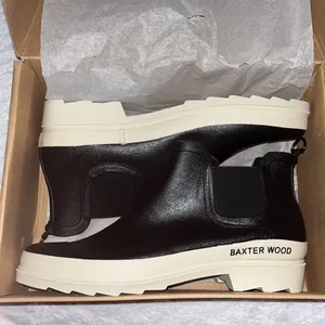 Baxter Wood Waterproof Hevea Chelsea Rain Boots thumbnail 3