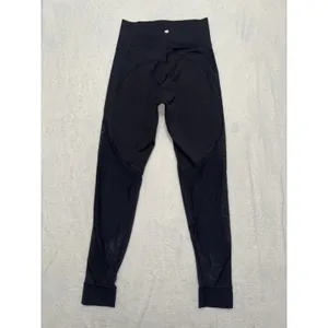 Lululemon Women's Tight Stuff Tight Black High Rise Running Leggings Size 8 thumbnail 4