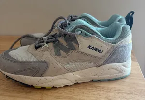 Karhu Fusion 2.0 Trainers Ultimate Gray And‎ Iceberg Green Size 6 Tennis Shoes thumbnail 1