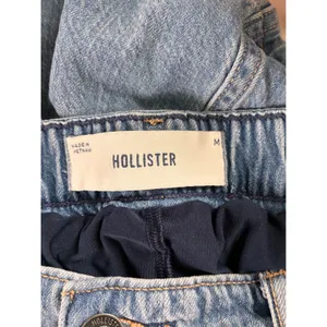 Hollister Womens Pleated Denim Micro Skort Medium Wash Blue Size M Elastic Waist thumbnail 6