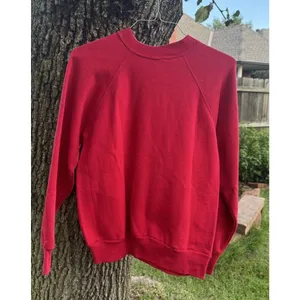 VTG 80s Pannill Red Christmas Tree Sweatshirt Granny M Party Meet USA‎ DEADSTOCK thumbnail 4