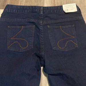 New! Simply Vera by Vera Wang womens blue flare jeans size 2 thumbnail 5