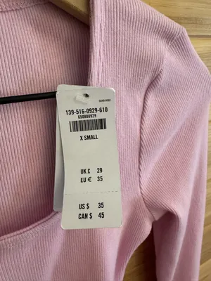 NWT Abercrombie & Fitch XS Soft A&F Rib Ribbed Long Sleeve Bodysuit Spring thumbnail 10