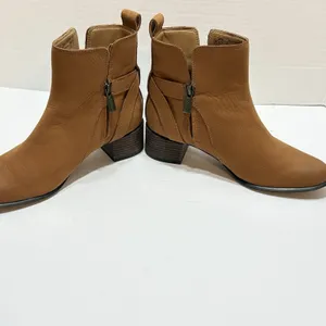 Vionic Women's Perry Sienna Waterproof Boots Toffee 7.5 Western Cowgirl thumbnail 11