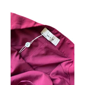 Sadie & Sage Strapless Midi Dress Berry Wine Size Large‎ Side Slit NEW thumbnail 5