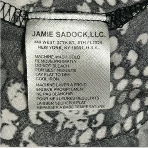 Jamie Sadock Golf Top Womens S Snake Print Sleeveless 1/4 Zip Stretch‎ Black thumbnail 12