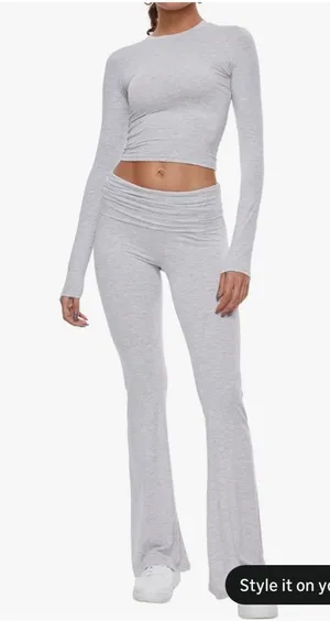 Another Chill Amazon Gray Lounge Set thumbnail 1
