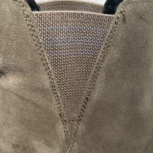 TOMS Women's Esme Desert Taupe Suede Chelsea Boot Size 8. 2.5” heel size thumbnail 12
