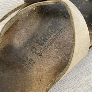 Birkenstock Mayari Strappy Slip On Sandals Beige (size 37) outdoor gorpcore hike thumbnail 4