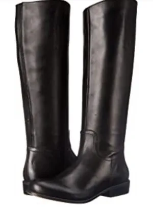 Corso Como Geneva Leather Riding Boots in Black‎ size 8 thumbnail 1