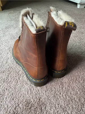 Dr. Martens 1460 Serena Boots Butterscotch Brown New 9 thumbnail 9