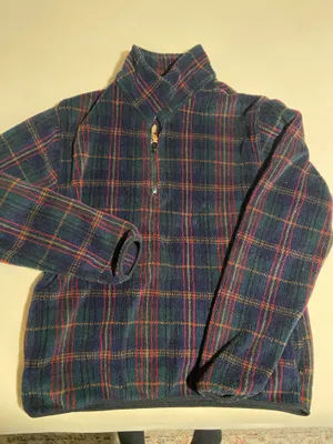 RedHead Plaid Quarter Zip thumbnail 1