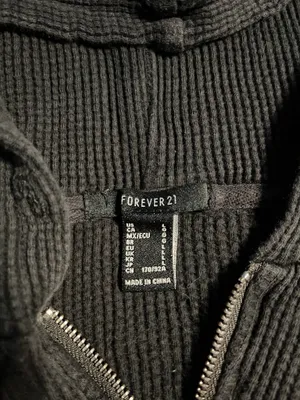 Forever 21 Crop zip up thumbnail 3
