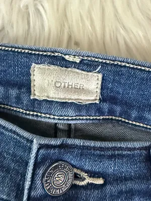 MOTHER The Insider Ankle Jeans Size 29 Heirloom Blue Flare Revolve thumbnail 8