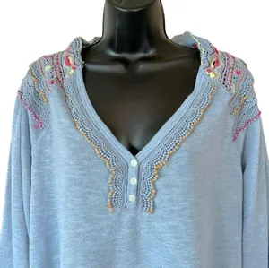 Free People Siesta Fiesta Pullover Blouse thumbnail 3
