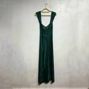 Petra Fashions Green Lace Maxi Slip Dress Nightgown Y2K Sz 1X thumbnail 8