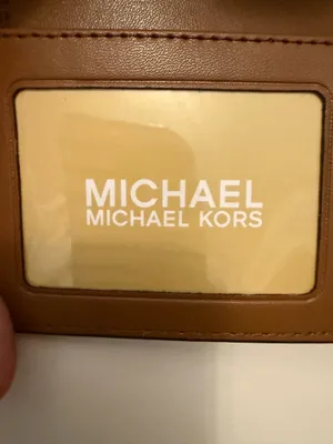 Michael Kors wallet leather logo bifold  thumbnail 6