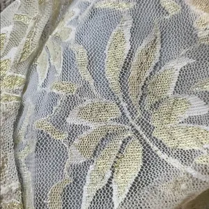 Aria Gold Floral Lace see through Bodysuit thumbnail 6