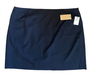 Halogen Navy Mini Skirt Size 26 NWT Office Workwear Womens thumbnail 1