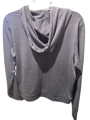 Heathered lavender Vuori halo cropped hoodie thumbnail 3