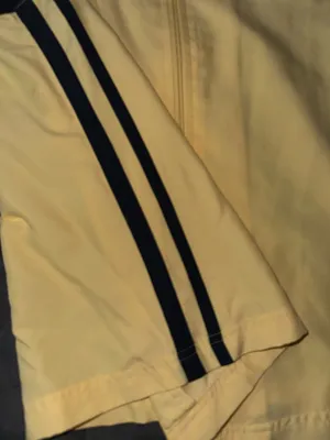 Yellow and navy wind runner jacket athletic thumbnail 4
