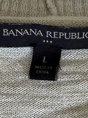Banana Republic Women's Gray Open Front Cardigan - Size M thumbnail 2
