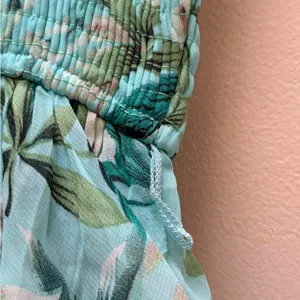 Miss Avenue Floral Print Tiered Ruffle Mini Dress Size Small Tropical Resort thumbnail 6