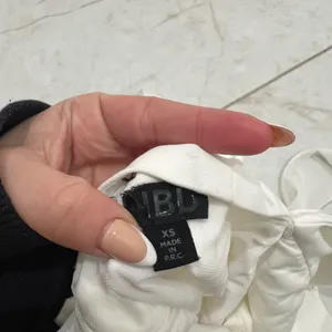 NBD White Misbehaving Romper Size XS thumbnail 5