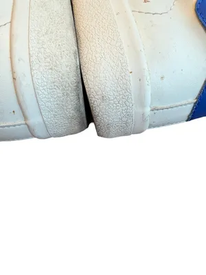 Vintage Havana White Blue Star Suede Toe Cap Leather Sneakers Low Size 8 Women's thumbnail 10