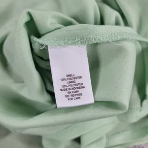 CB established 1962 Womens Dress 14 Green V-Neck Pleated Front Tie Waist Flowy thumbnail 5
