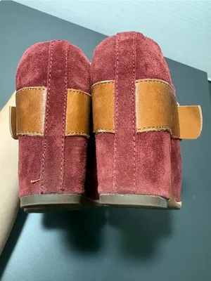 KORK-EASE Shanaya Burgundy Suede Clog Mules thumbnail 4