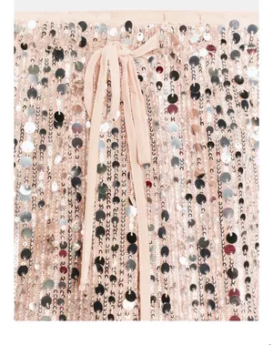 Zara flowy sequin pants. S thumbnail 8
