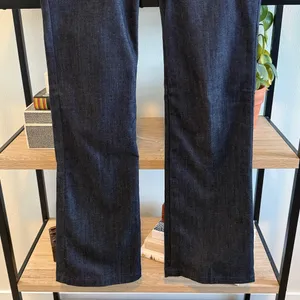 Ann Taylor Mid-Rise Bootcut Dress Pant Jeans, 8 thumbnail 3