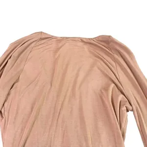 NBD Katia Mini Dress Long Sleeve Camel Jersey Stretch Low Cut Size Small Women's thumbnail 8