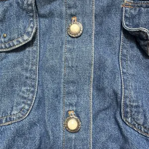 Vintage Green Field Western Decorative‎ Denim Shirt thumbnail 5