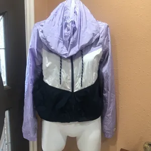Abercrombie and Fitch multi color full zip jacket thumbnail 3